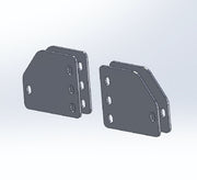 2007-2021 Tundra, Sequoia, Land Cruiser Front Bumper Shim Kit - Photo 1