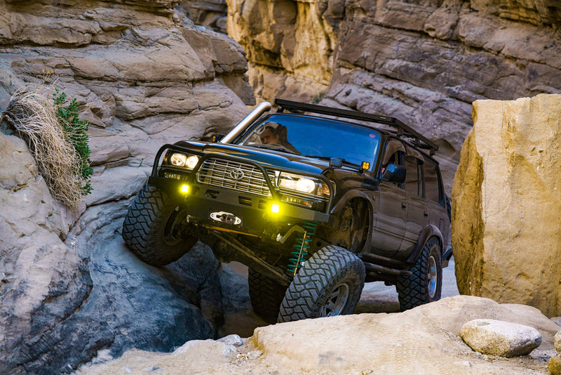80 Series Land Cruiser High Clearance Front Bumper Kit - Photo 4