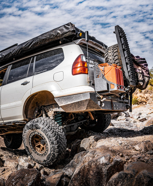 GX470 / Land Cruiser Prado 120 Low Profile Rear Bumper Kit - Photo 2