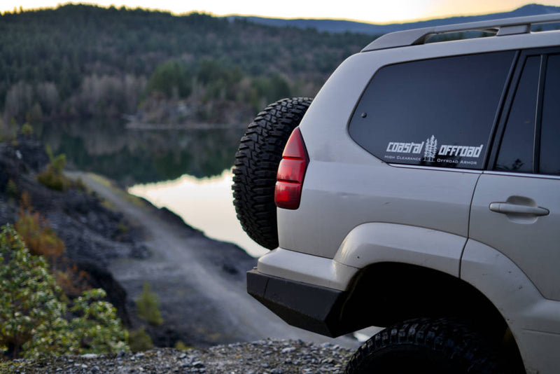 GX470 / Land Cruiser Prado 120 Low Profile Rear Bumper Kit - Photo 20
