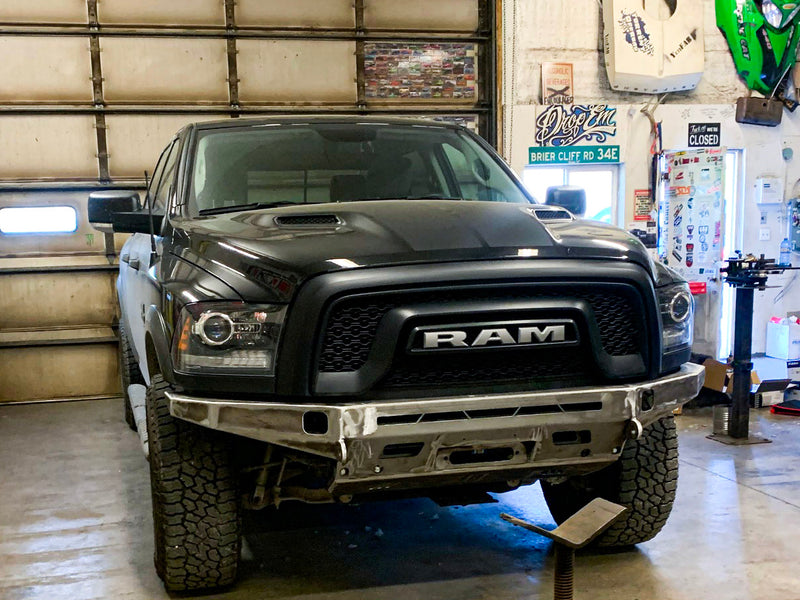 4th Gen Dodge Ram 1500 Warlock Classic Front Bumper Kit - Photo 5