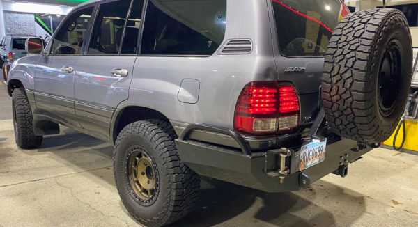 100 Series Land Cruiser High Clearance Rear Bumper Kit - Photo 11