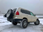 GX470 / Land Cruiser Prado 120 Low Profile Rear Bumper Kit - Photo 23