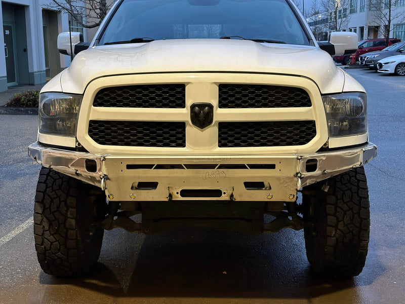 4th Gen Dodge Ram 1500 Flat Top Front Bumper Kit - Photo 5