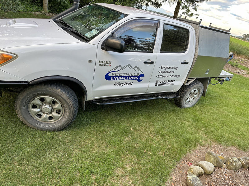 7th Gen Hilux Kickout Rock Slider Weld-Together Kit (Bolt on) - Photo 4