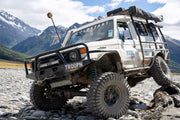 70 Series Land Cruiser High Cut Front Bumper Kit - Photo 7