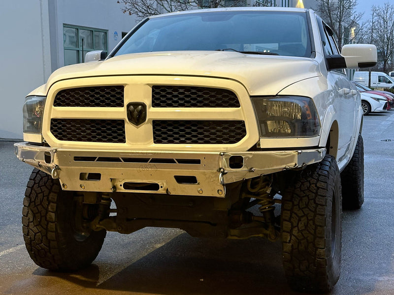 4th Gen Dodge Ram 1500 Flat Top Front Bumper Kit - Photo 4