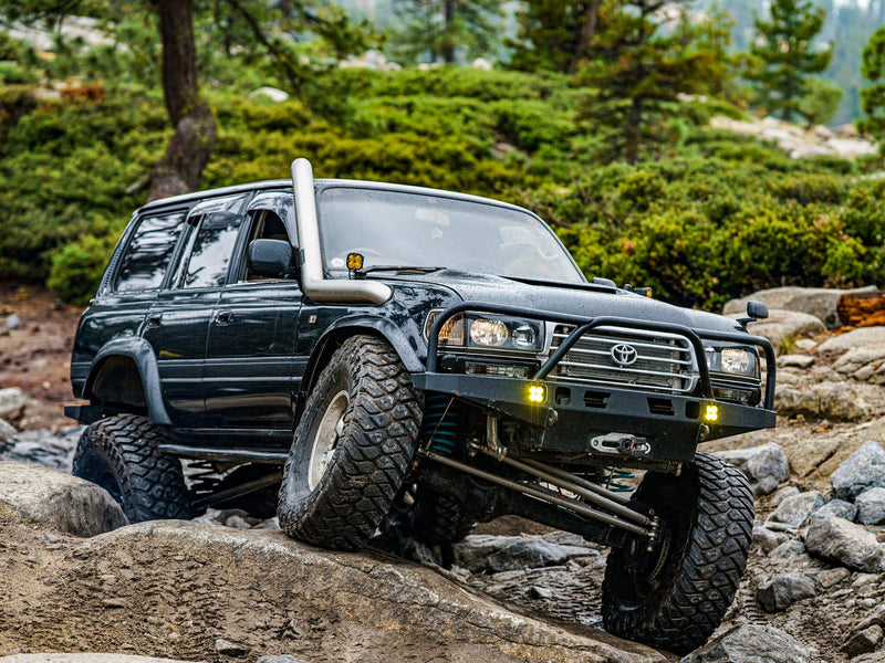 80 Series Land Cruiser High Clearance Front Bumper Kit - Photo 3