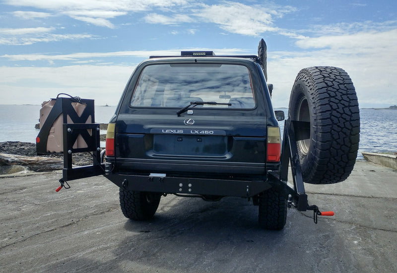 80 Series Land Cruiser High Clearance Rear Bumper Kit - Photo 18