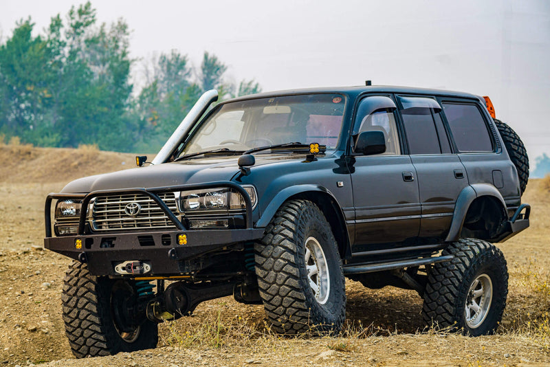 80 Series Land Cruiser High Clearance Front Bumper Kit - Photo 8