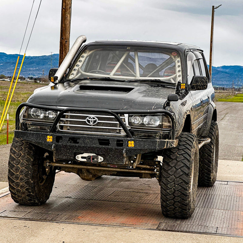 80 Series Land Cruiser High Clearance Front Bumper Kit - Photo 7