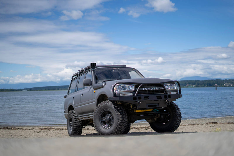 80 Series Land Cruiser High Clearance Front Bumper Kit - Photo 17
