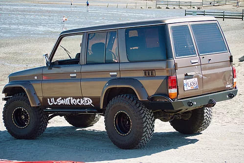 70 Series Land Cruiser High Clearance Rear Bumper Kit - Photo 33