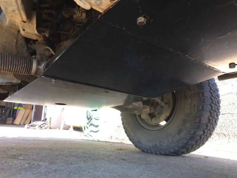 3rd Gen 4Runner / Hilux Surf Drivetrain Skid Plate Kit - Photo 6