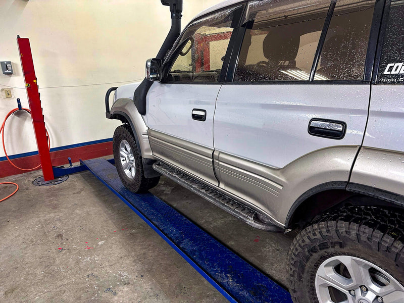 90 Series Land Cruiser Rock Slider Weld-Together Kit (Bolt on) - Photo 7