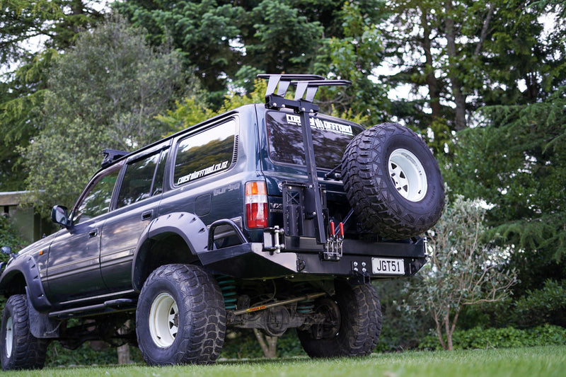 80 Series Land Cruiser High Clearance Rear Bumper Kit - Photo 12
