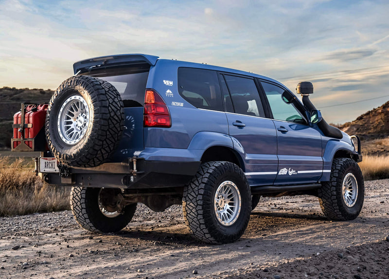 GX470 / Land Cruiser Prado 120 Low Profile Rear Bumper Kit - Photo 1