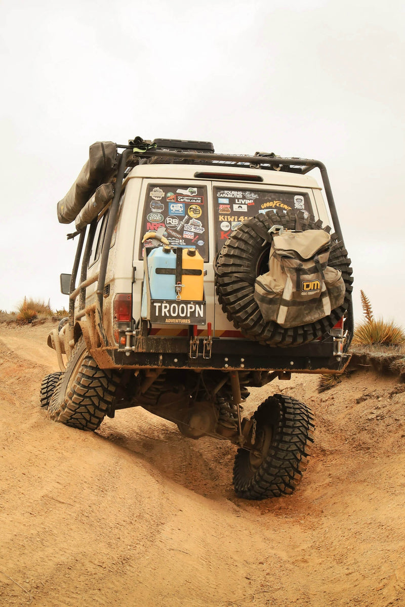 70 Series Land Cruiser Troop Carrier Clearance Rear Bumper Kit - Photo 1