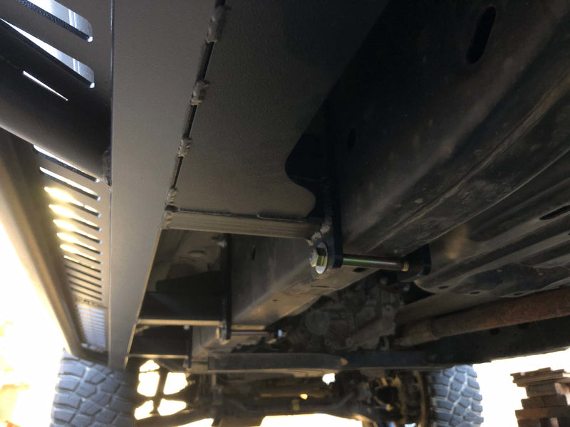 2019-2021 Ford Ranger Kickout Rock Slider Weld-Together Kit (Bolt on) - Photo 13